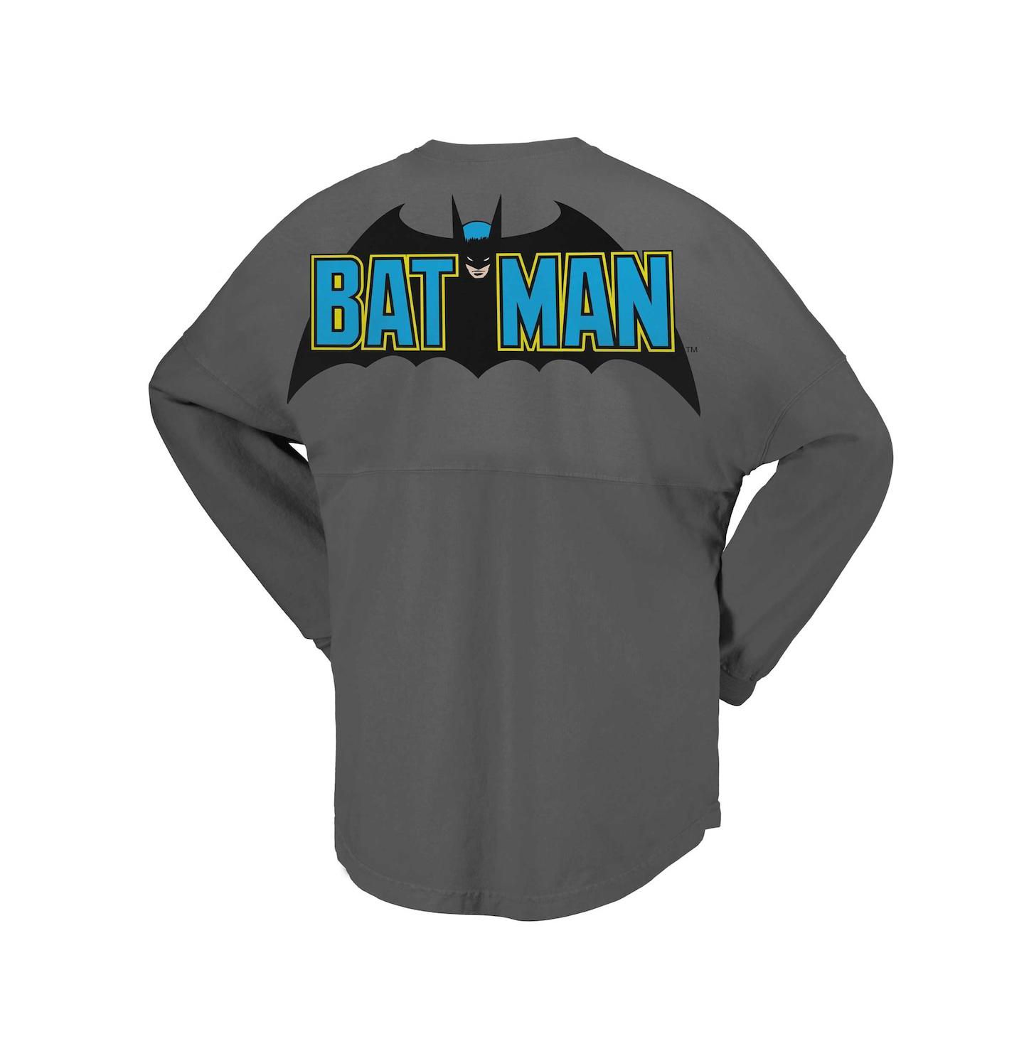 Футболка Spirit Jersey Gray Batman Original Long Sleeve — фото 3