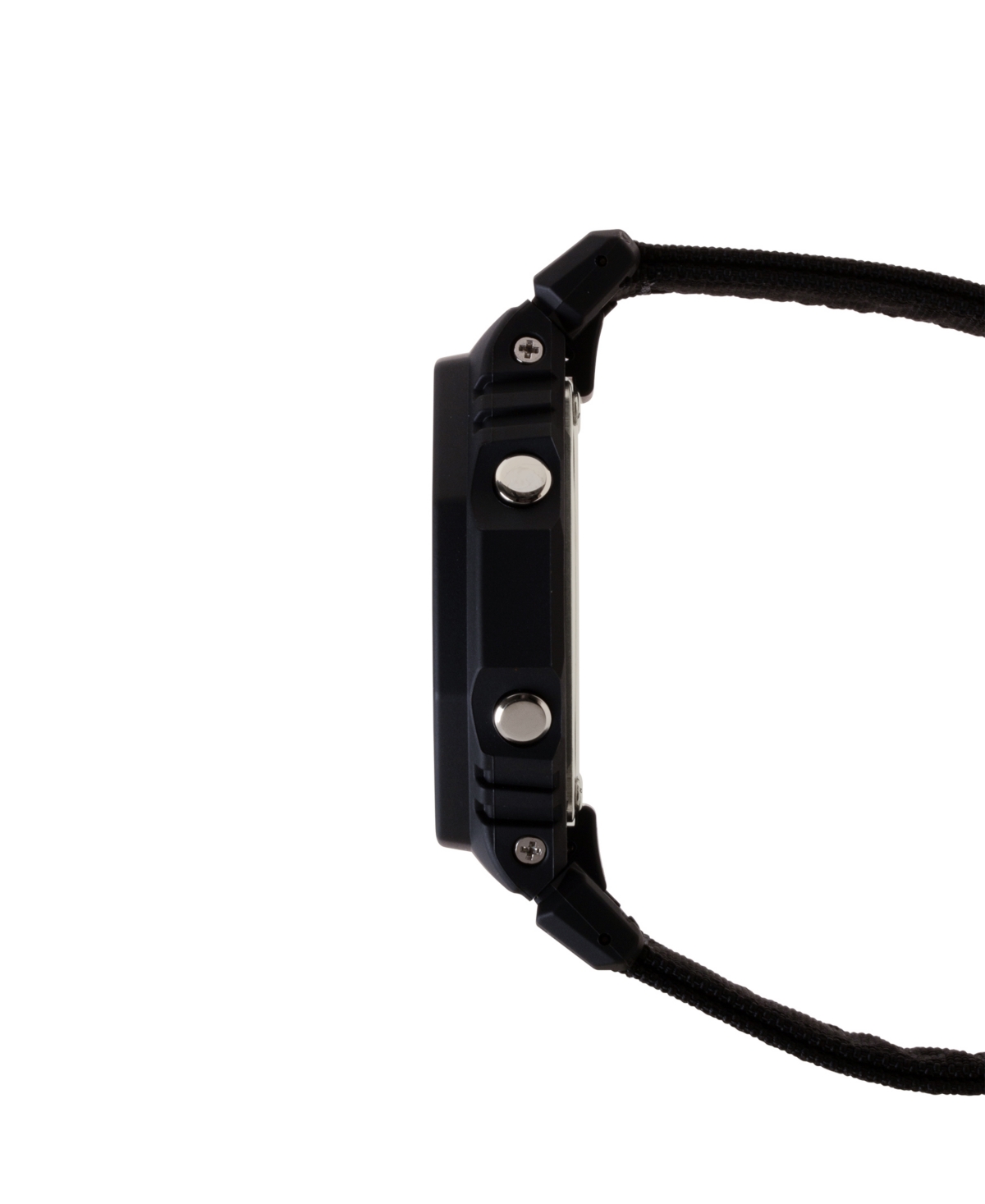 G-SHOCK MEN'S ANALOG DIGITAL BLACK CORDURA AND RESIN WATCH, 45.4MM, GA2100BCE-1A 