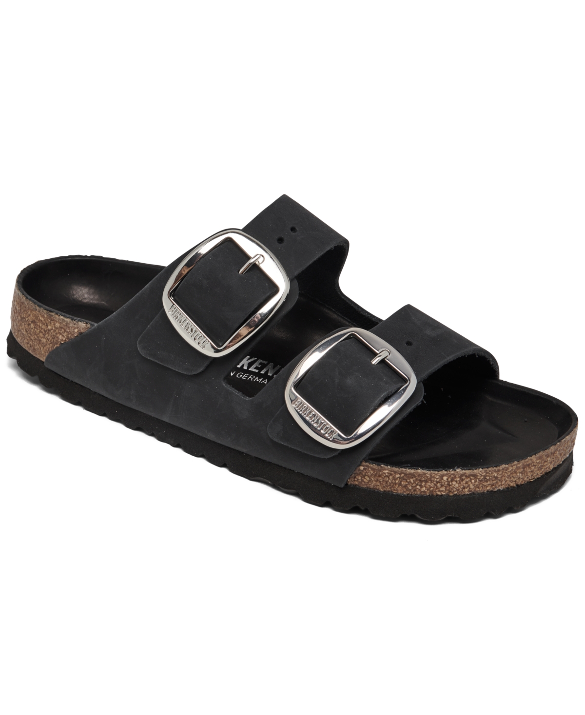 Birkenstock Arizona Big Buckle Slip-on Sandals In Black