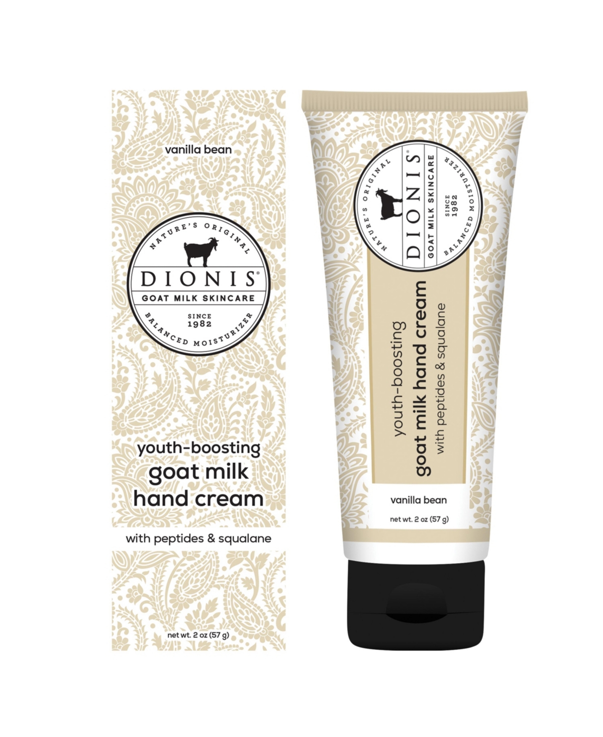 Shop Dionis Vanilla Bean Youth Boosting Goat Milk Hand Cream In No Color