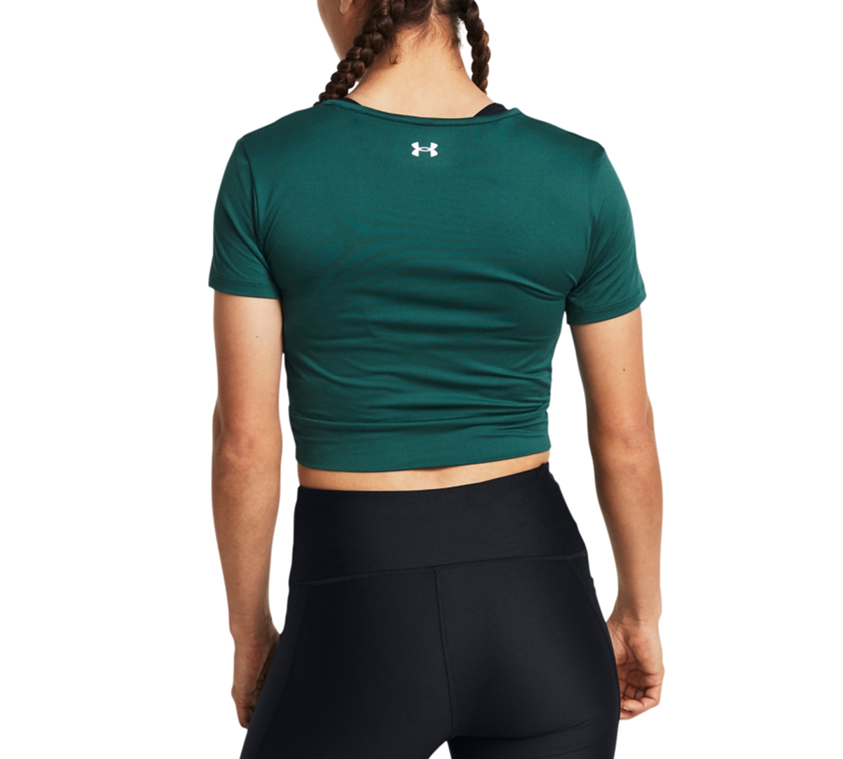 Under Armour Women's Motion Crossover-Hem Cropped Top -/ / White