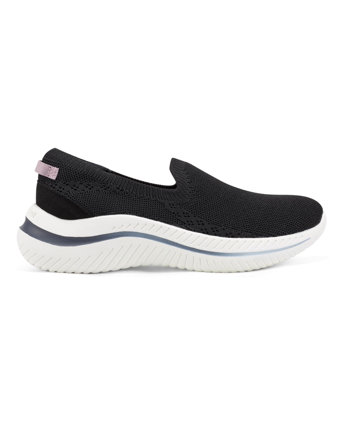 Shop Easy Spirit Women's Golda Lightweight Slip-on Sneakers In Black