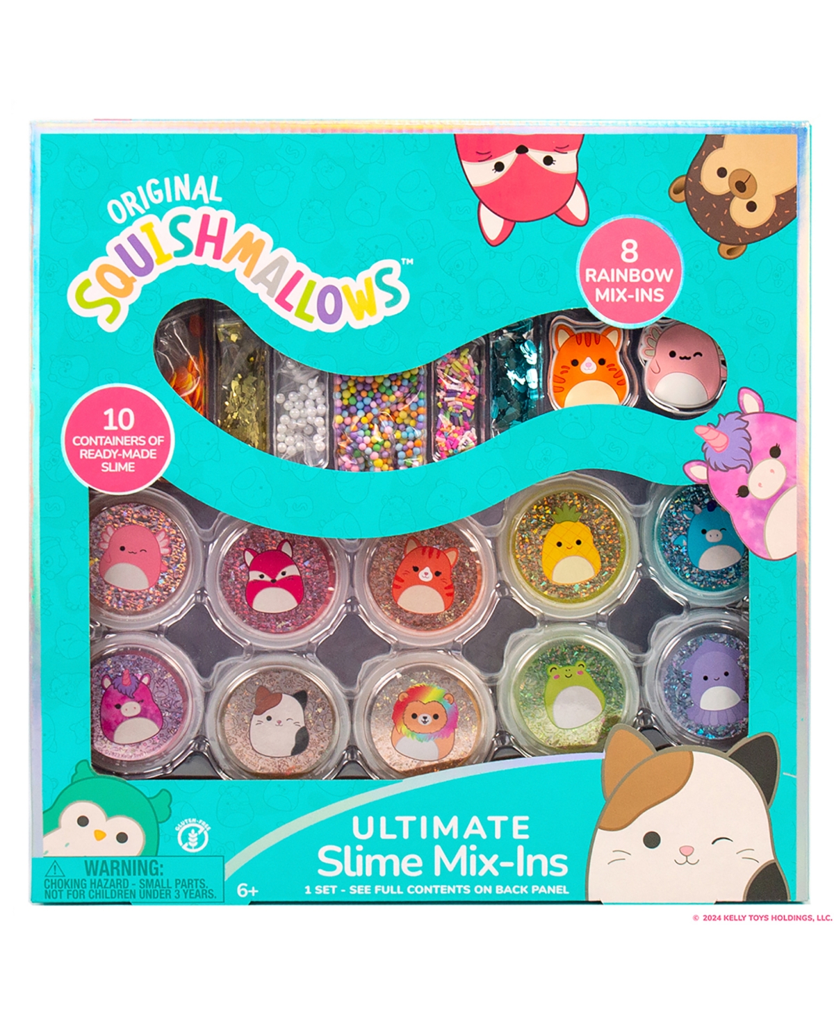 Shop Squishmallows Original Ultimate Slime Mix'ins, 10-pack In Multi