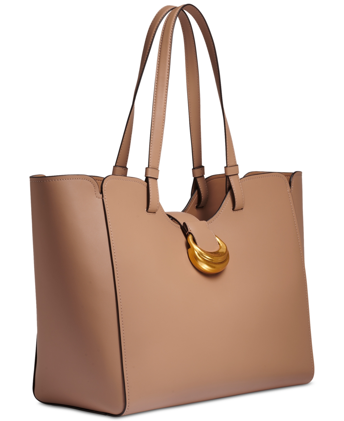 Donna Karan Valley Stream Small Buckle Tote In Fawn