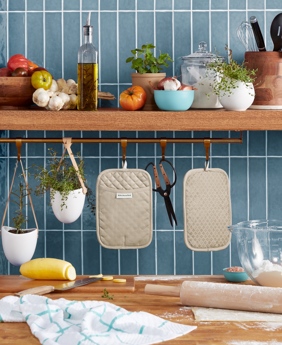 KitchenAid Asteroid Pot Holder 2-Pack Set,