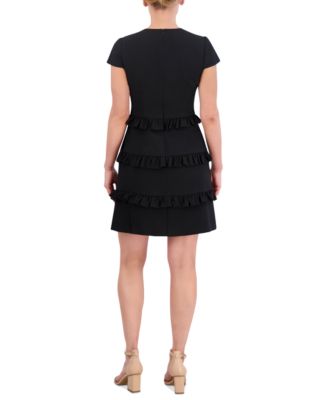 Women's Ruffle-Tiered A-Line Dress 