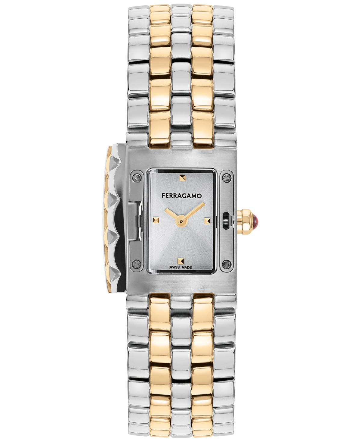 Salvatore Ferragamo Women's Swiss Two-Tone Stainless Steel Bracelet Watch 19x30mm - Two Tone