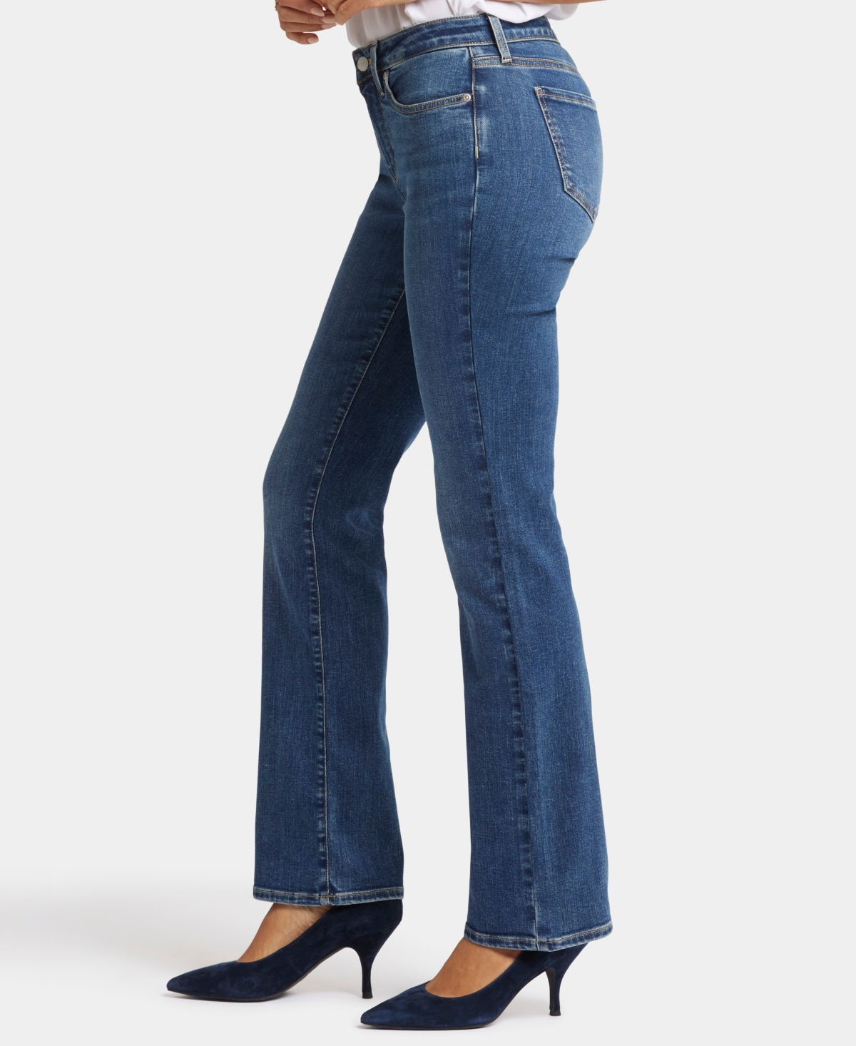 Nydj High-rise Slim Bootcut Ankle Jean In Palace