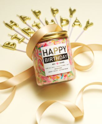 Happy Birthday Candle, 7 oz.