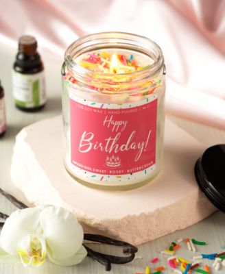 Happy Birthday Candle, 6.7 oz.