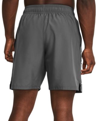 Men's Moisture-Wicking Logo-Print 8-1/4" Tech Shorts