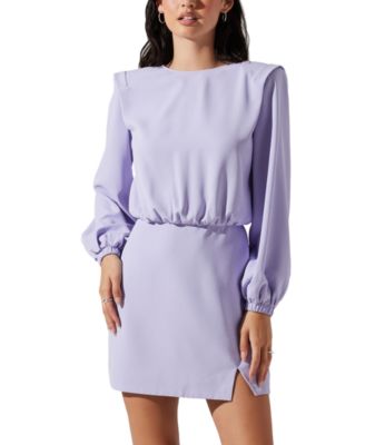 ASTR the Label - Women's Luden Blouson Sleeve Sheath Dress