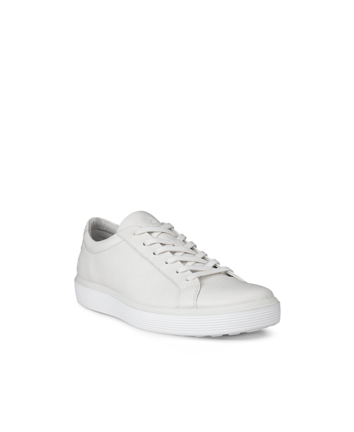 Shop Ecco Men's Soft 60 Lace Up Sneakers In White