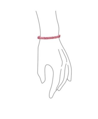 Natural Tiny Faceted Ombre Petite Beads Stretch Bracelets Stackable Set of 3 Strands