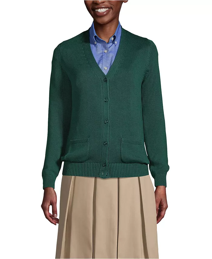 Women's Cotton Modal Button Front Cardigan Sweater - thumbnail 4