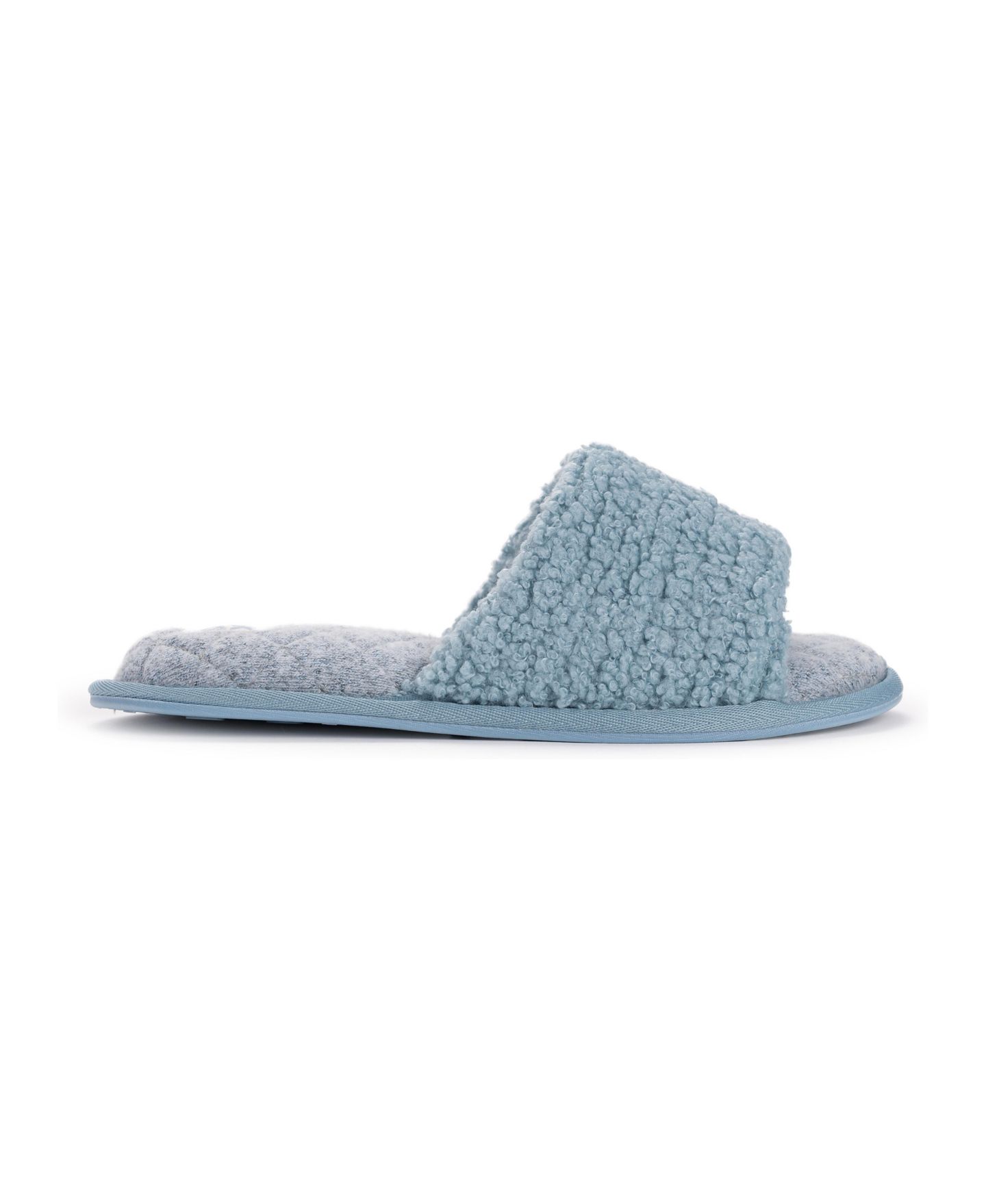 Женские тапочки MUK LUKS Sariah Slide Slipper, цвет: Синий — фото 2
