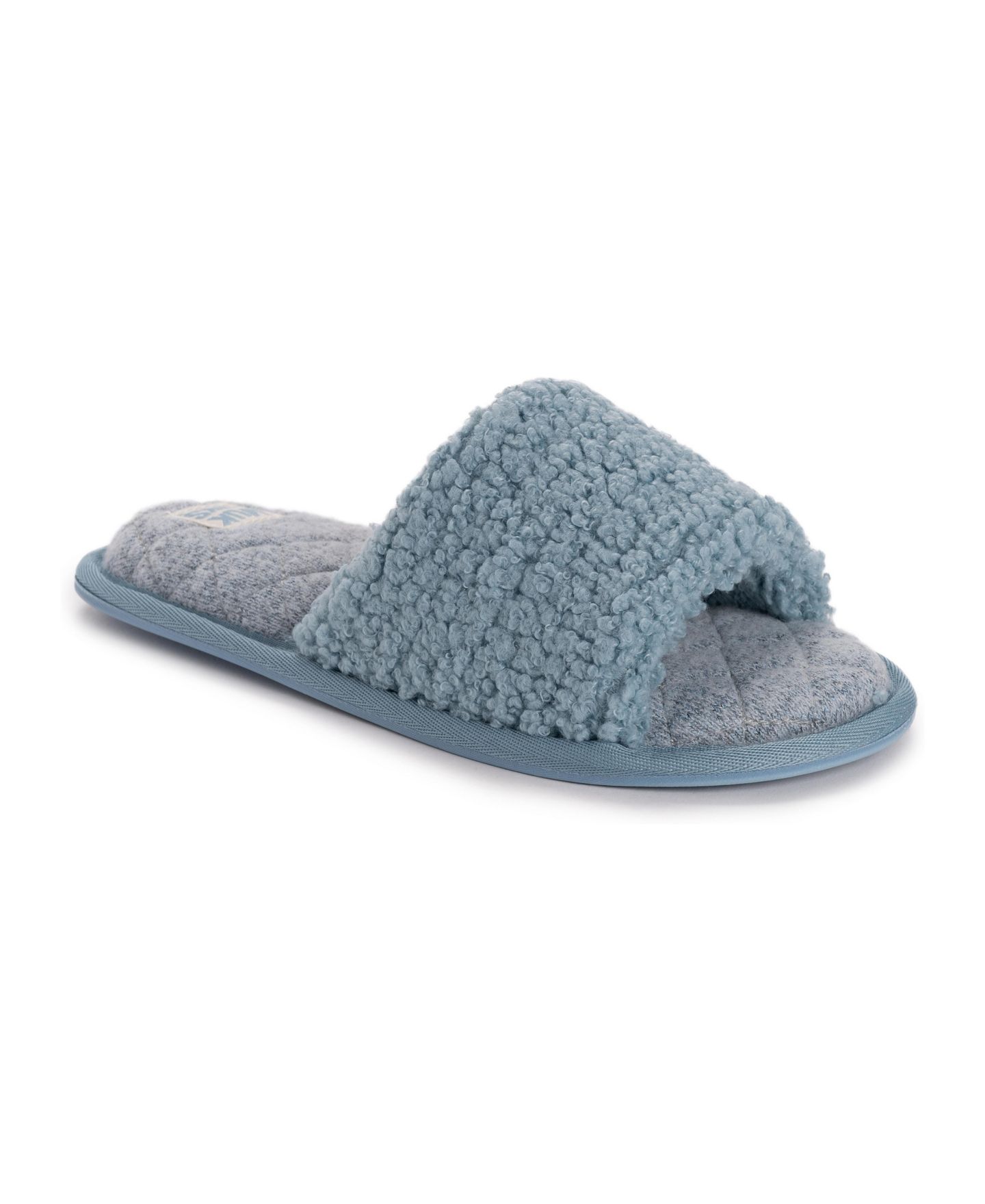 Женские тапочки MUK LUKS Sariah Slide Slipper, цвет: Синий — фото 1