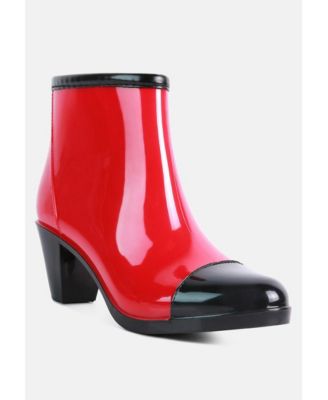 Womens Mizzle Smart Block Heel Rainboots