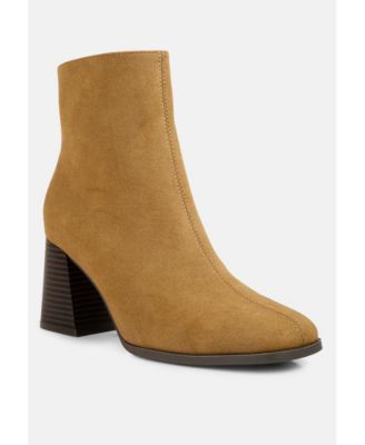 Cox Cut Out Block Heeled Chelsea Boots