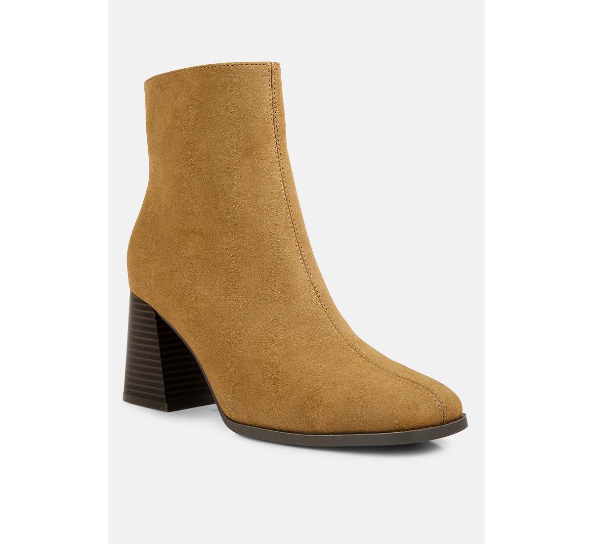 London Rag Cox Cut Out Block Heeled Chelsea Boots