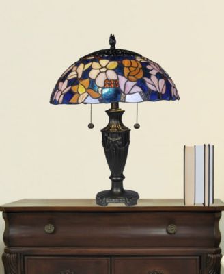 24" Tall Florieta Tiffany Style Table Lamp