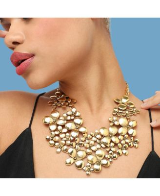 Women's Cluster Flora Statement Necklace