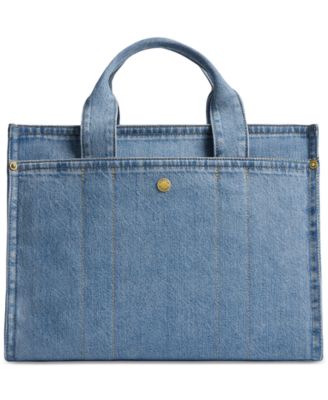 Denim Cargo Medium Tote