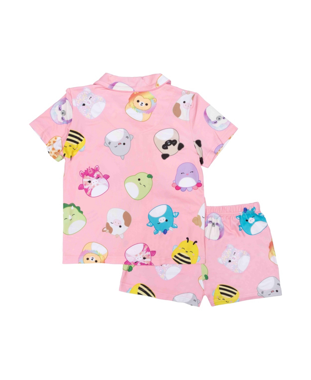 Shop Squishmallows Big Girls Short Set Pajamas, 2-piece In Assorted