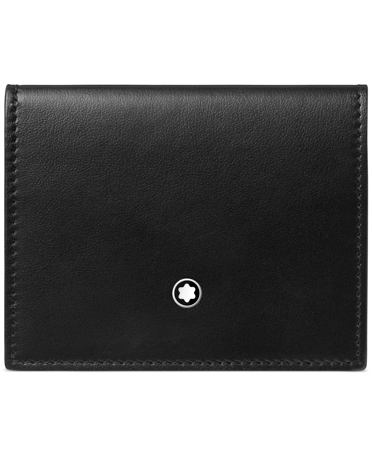 Montblanc Meisterstuck 4cc Soft Leather Card Holder In Black