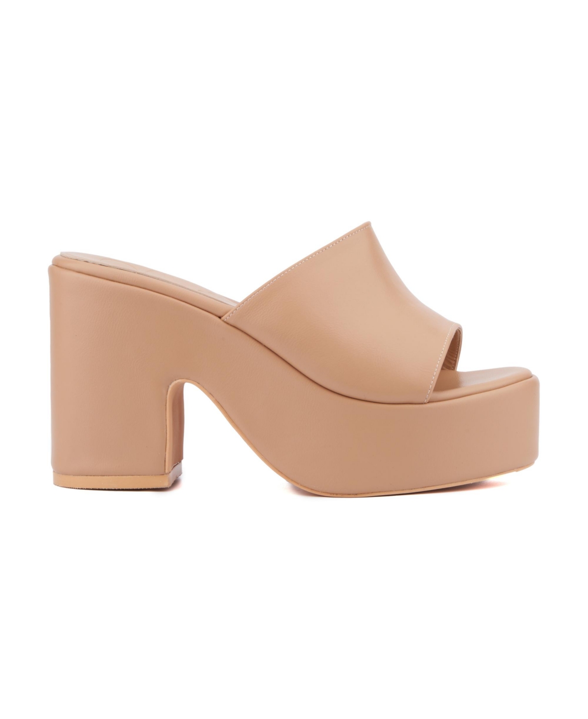 Women's Crush Platform Heel Sandal - Nude