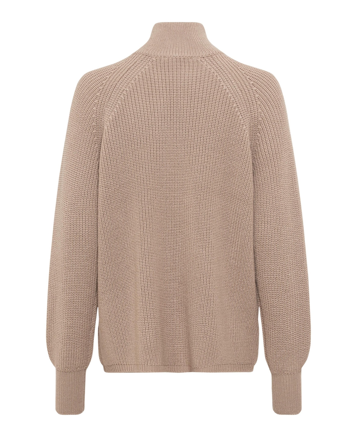 Olsen Wool Blend Long Sleeve Zip Front Cardigan