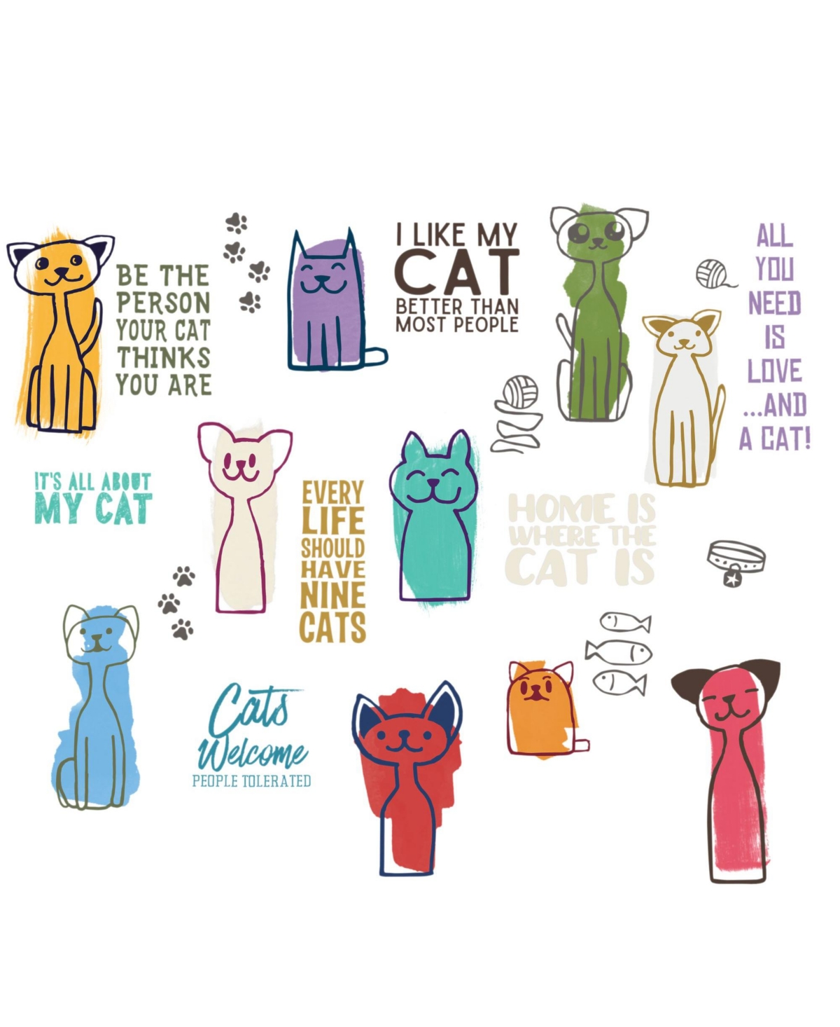 Tervis Tumbler Tervis Venture Lite Cat Sayings Made in Usa Double Walled Insulated Tumbler Travel Cup Keeps Drinks Cold & Hot, 24oz Water Bottle, Clas