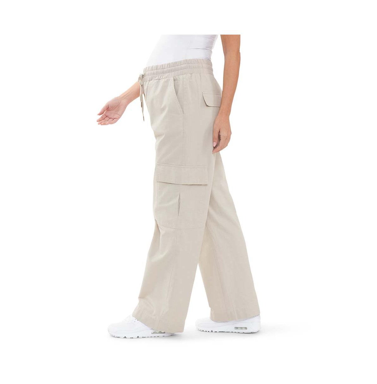 Ripe Maternity Henry Relaxed Cargo Pant- Stone