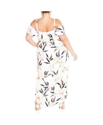 Plus Size Sweet Orchid Maxi Dress