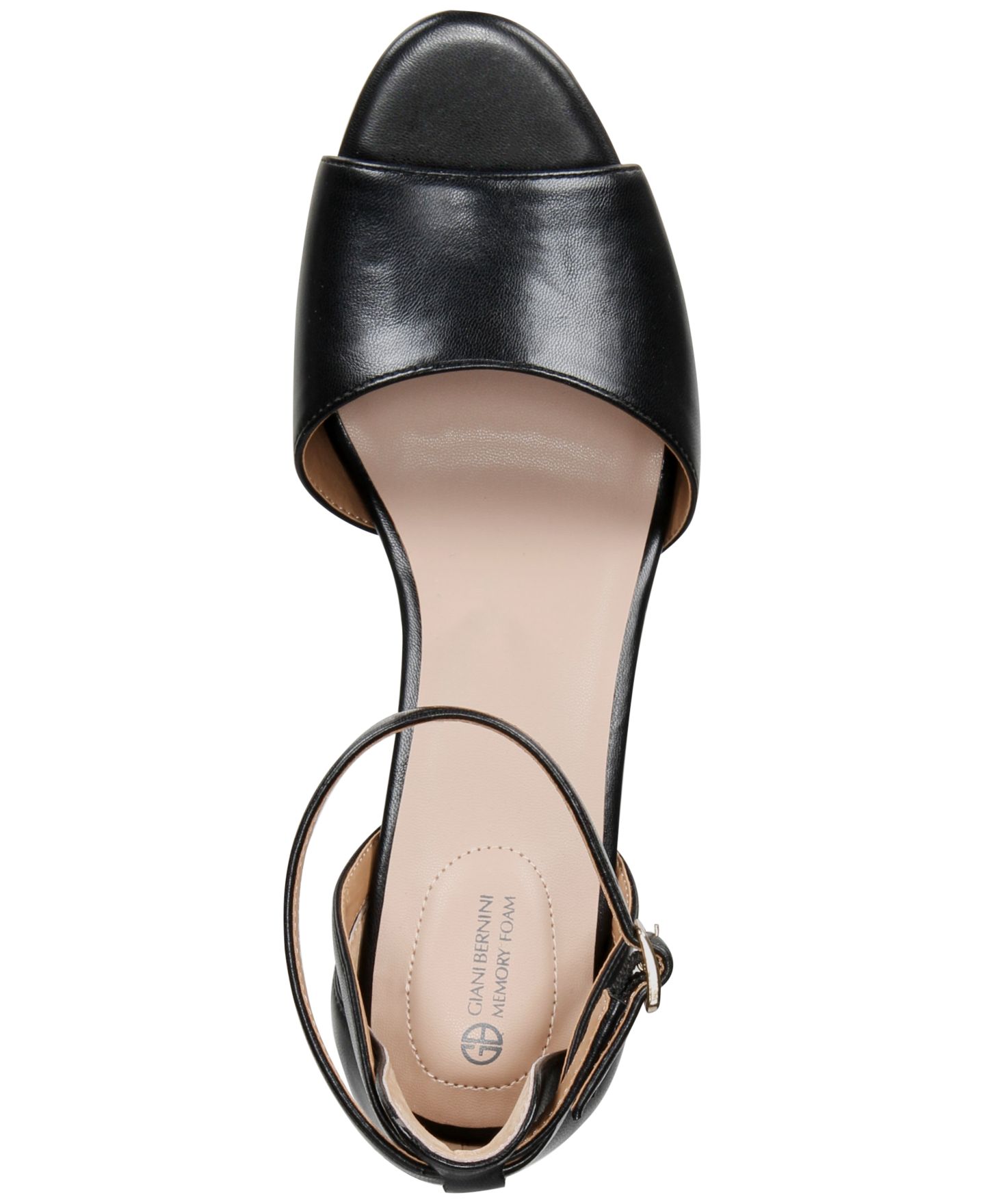 Женские сандалии Giani Bernini Clarrice Ankle Strap Dress Sandals, цвет: Чёрный — фото 14