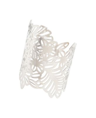 Women's Floral Filigree Cuff Bracelet