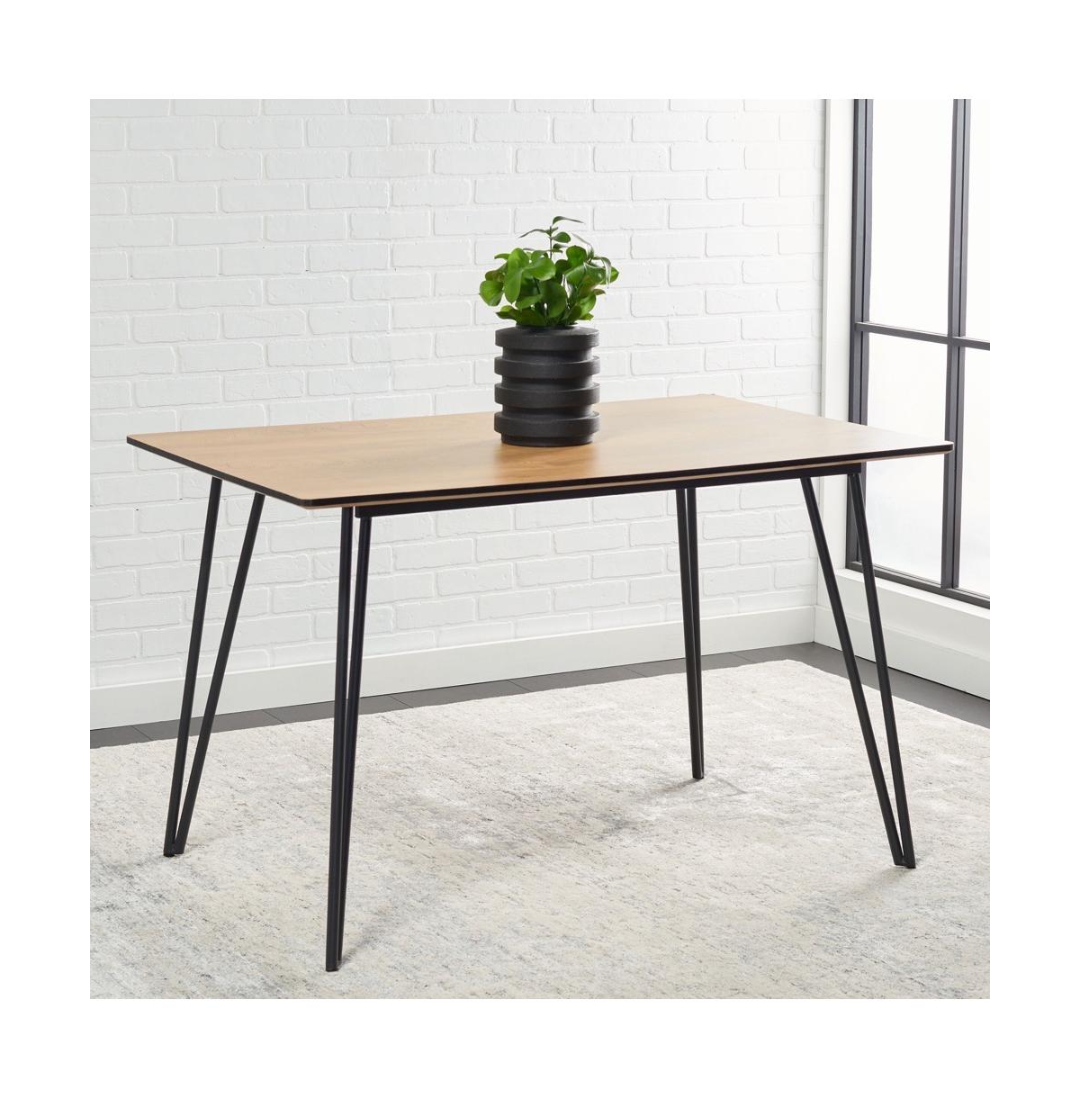 Lexzandra Dining Table -black