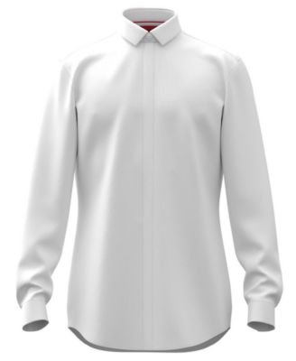 hugo boss mens white shirt