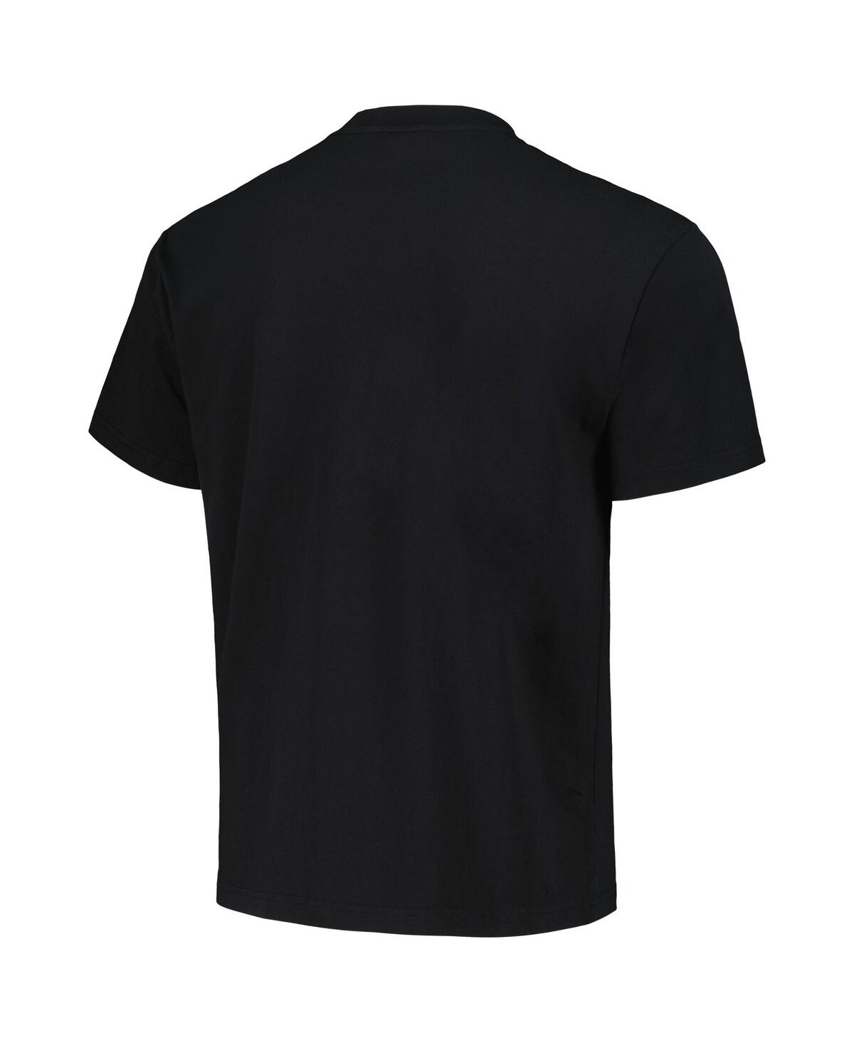 Shop Identify Artist Series Men's And Women's Nba X Brain Dead Black Chicago Bulls  T-shirt