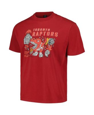 Men's and Women's NBA x Brain Dead&nbsp;Red Toronto Raptors T-shirt