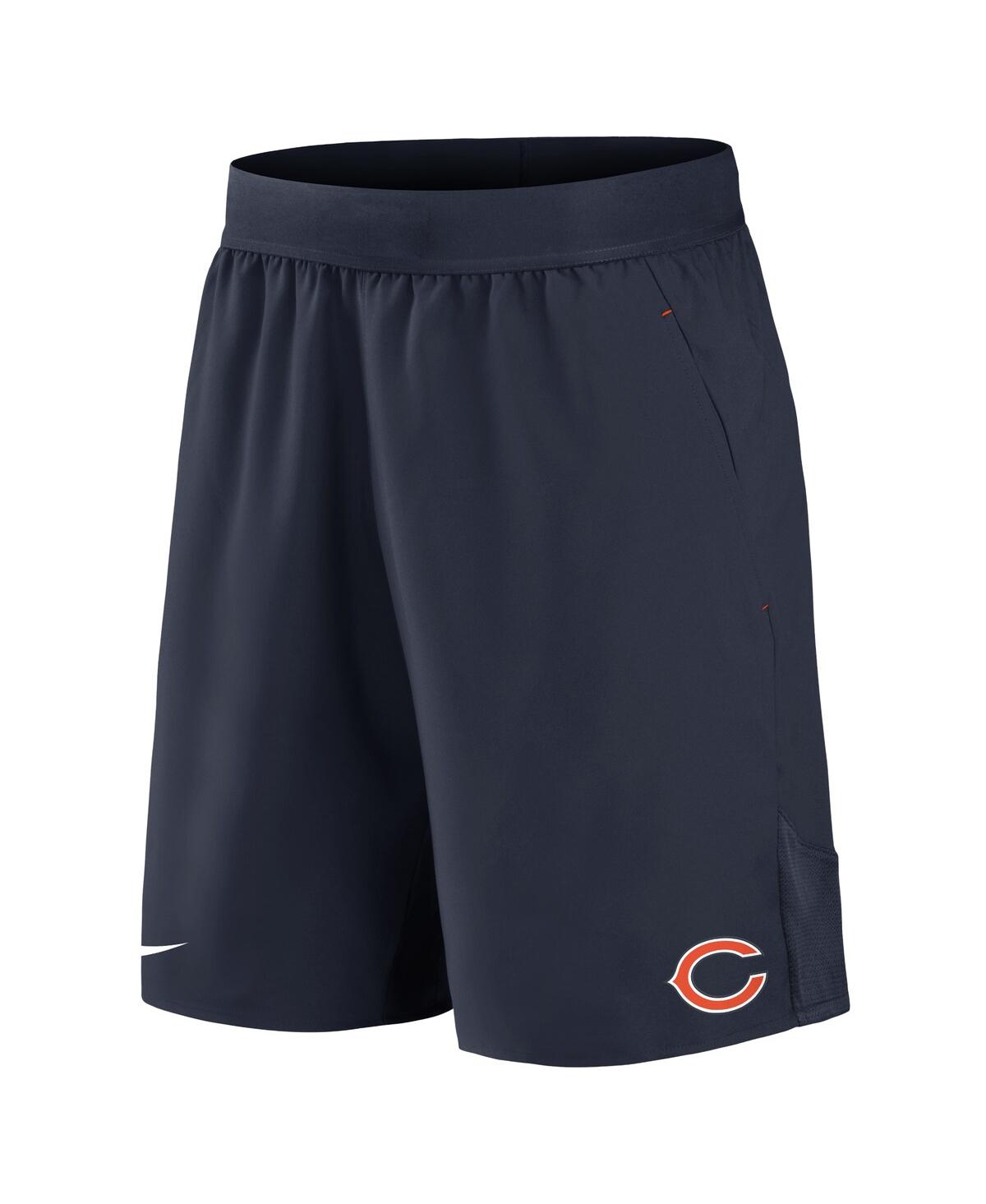 Men's NikeChicago Bears Stretch Woven Shorts - Navy
