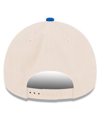 Men's Cream, Blue Trackhouse Racing 9FORTY A-Frame Adjustable Hat