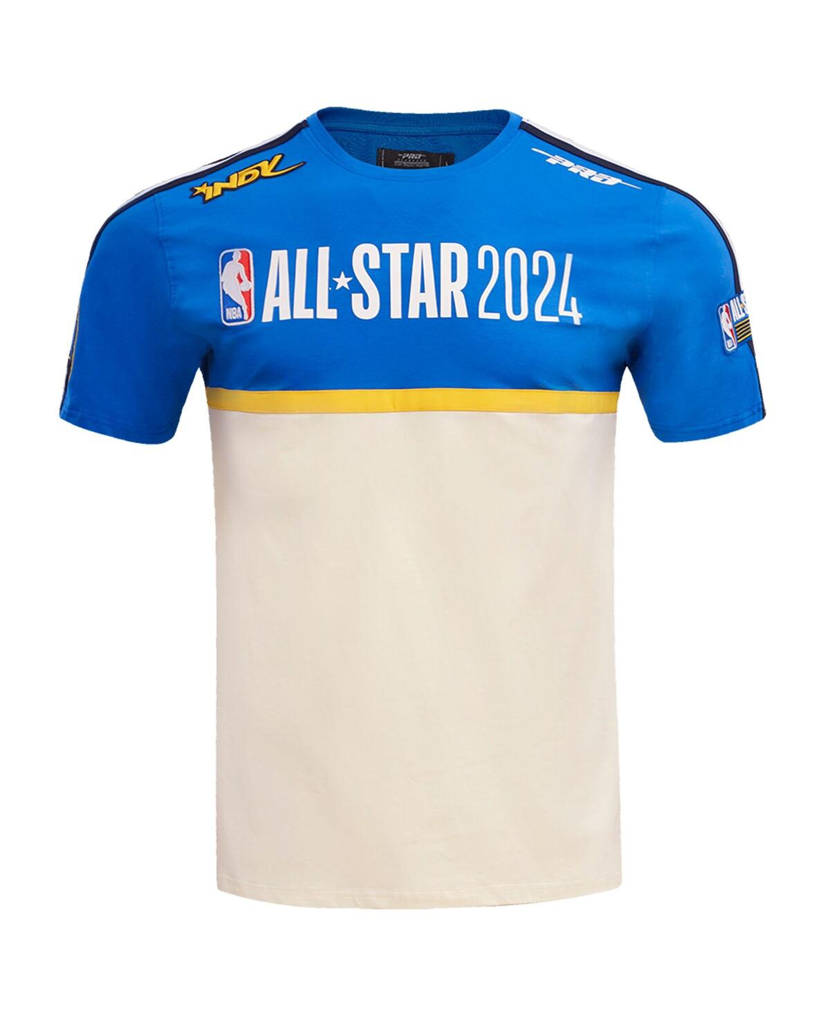 Shop Pro Standard Men's And Women's  Cream 2024 Nba All-star Game Chenille T-shirt