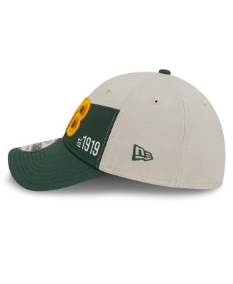 Men's Cream, Green Green Bay Packers 2023 Sideline Historic 39THIRTY Flex Hat