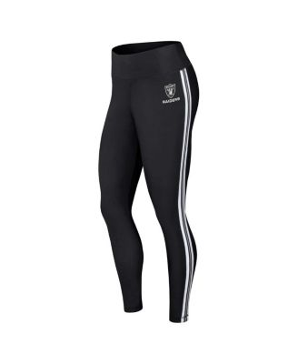 Women's Black Las Vegas Raiders Color Block Leggings