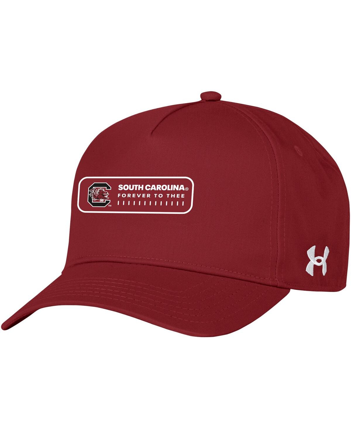 Shop Under Armour Men's  Garnet South Carolina Gamecocks 2023 Sideline Adjustable Hat