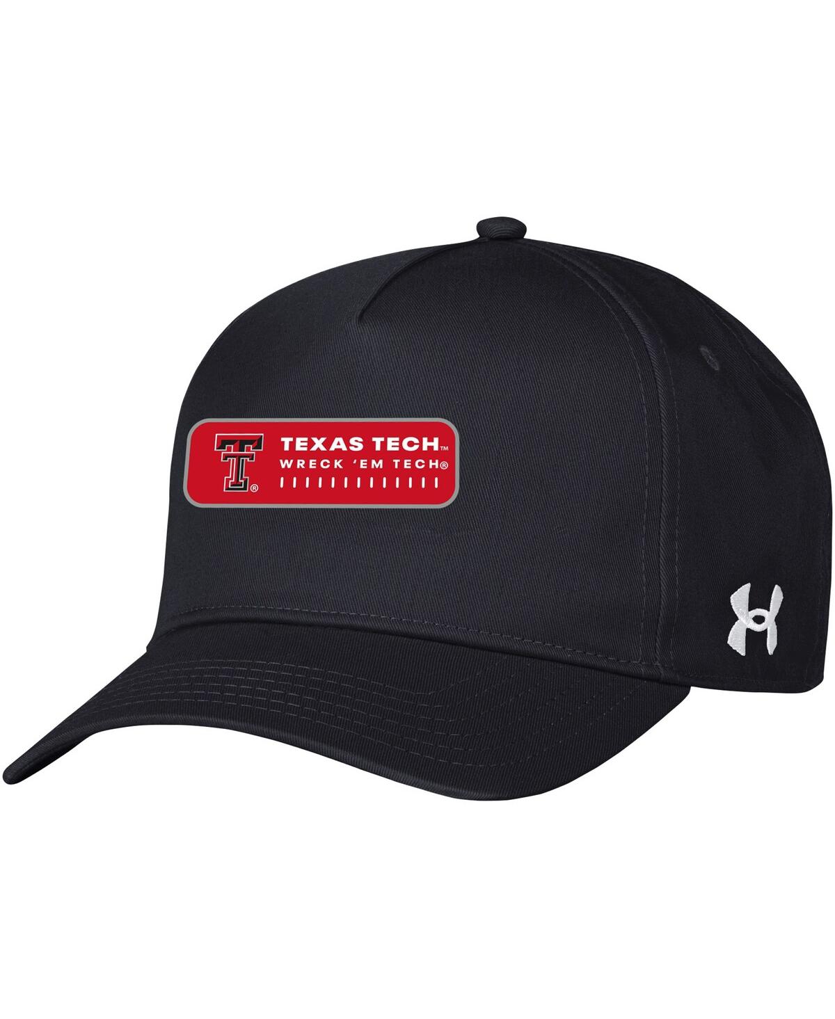 Shop Under Armour Men's  Black Texas Tech Red Raiders 2023 Sideline Adjustable Hat