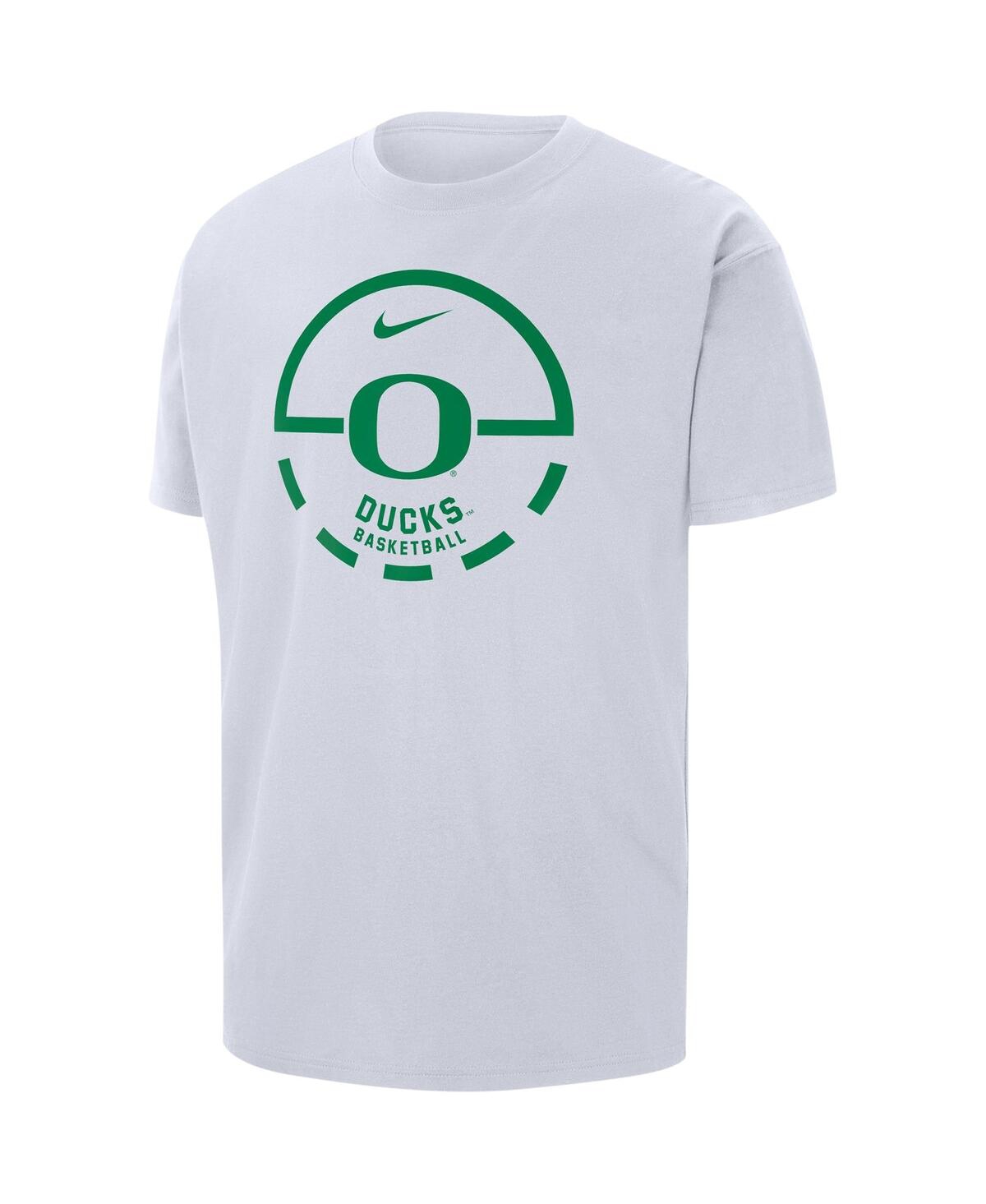 Men's NikeOregon Ducks Free Throw Basketball T-shirt - White