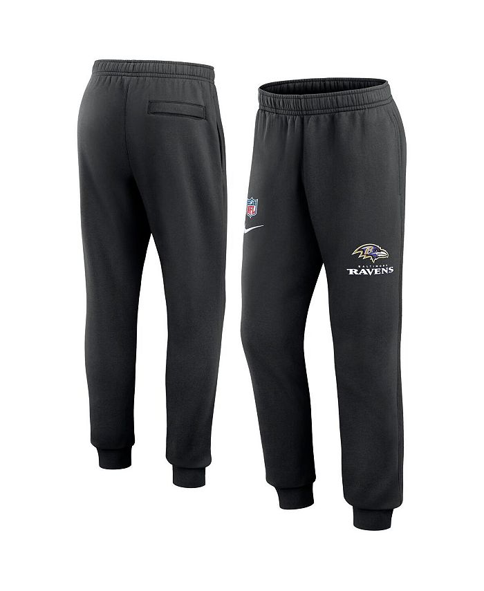 Nike Men's Black Baltimore Ravens 2023 Sideline Club Jogger Pants - Macy's