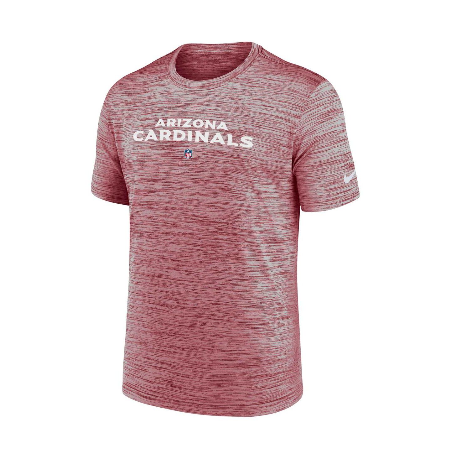 Мужская футболка Nike Cardinal Arizona Cardinals Velocity Performance — фото 2